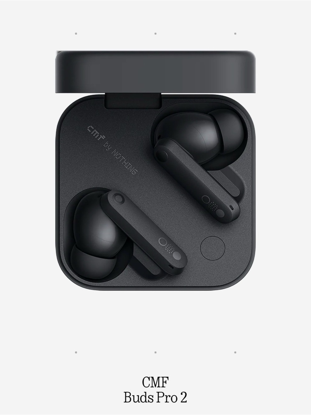 Nothing CMF Buds Pro 2 True Wireless Earbuds - Black / Dark space gray